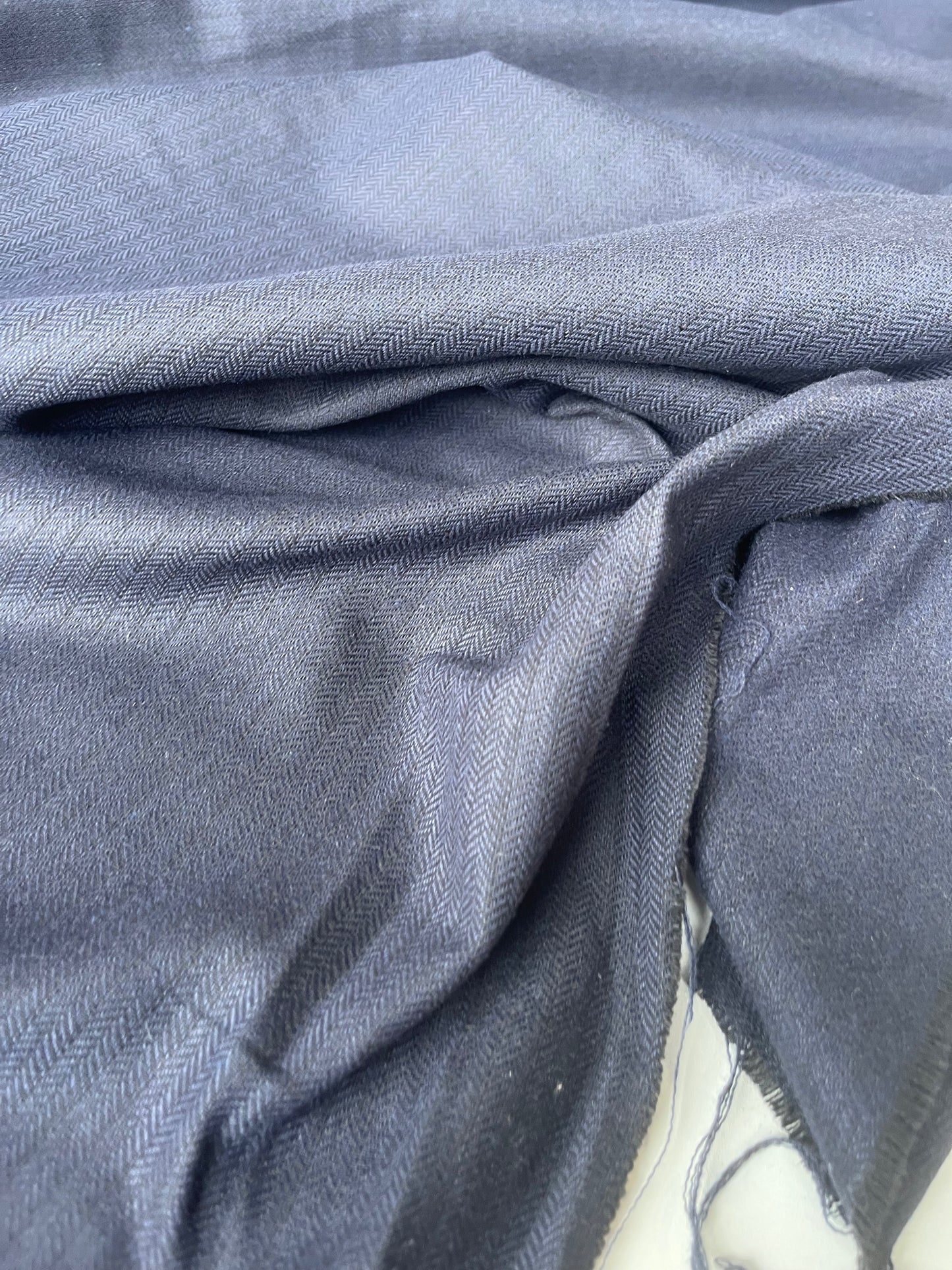 CELESTIN 028 Drap de laine navy