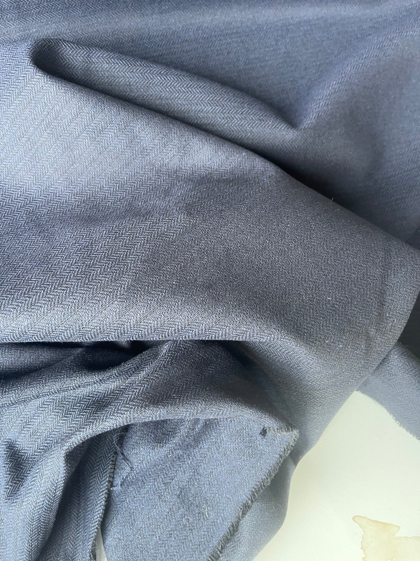 CELESTIN 028 Drap de laine navy