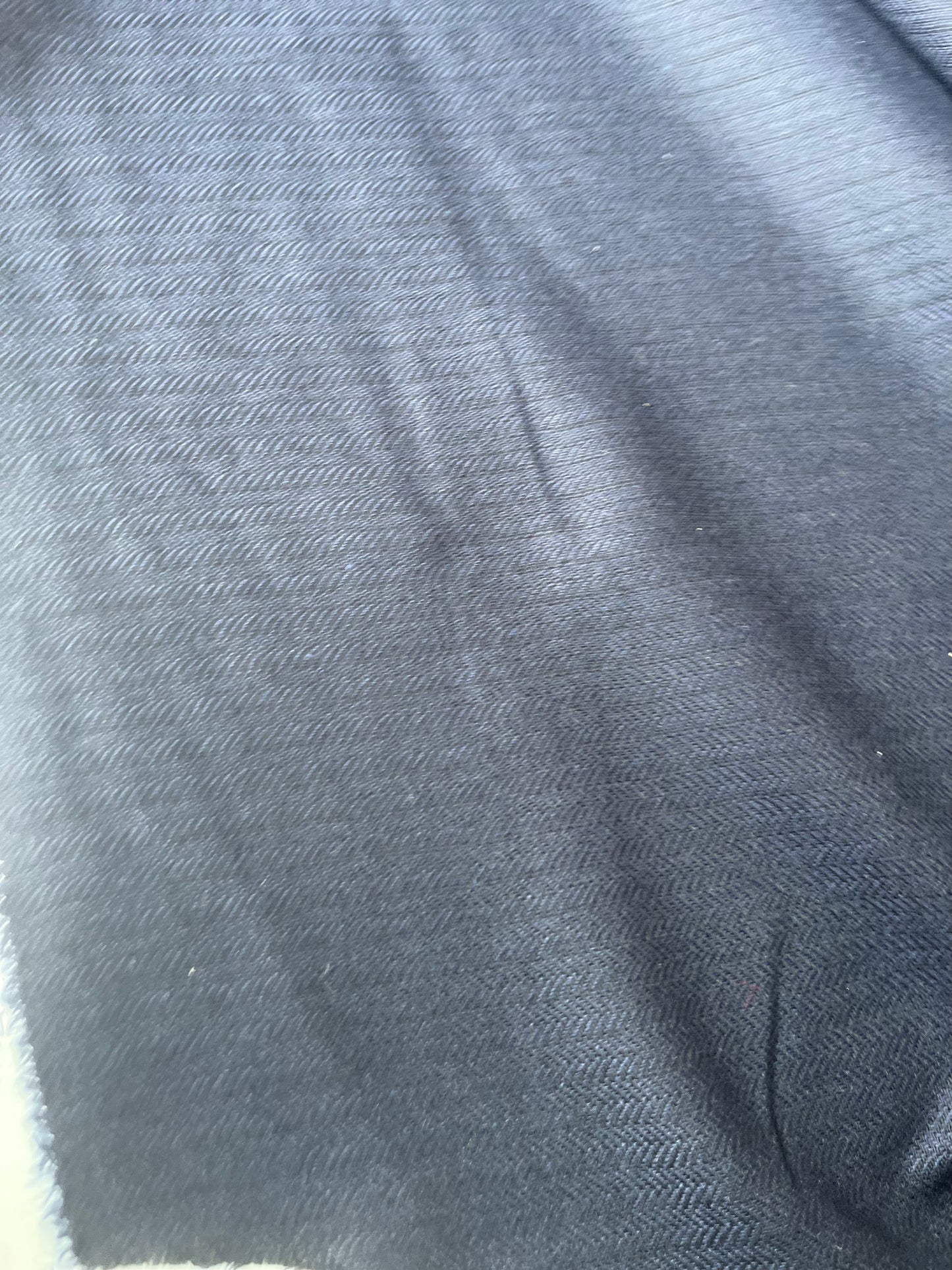 CELESTIN 028 Drap de laine navy