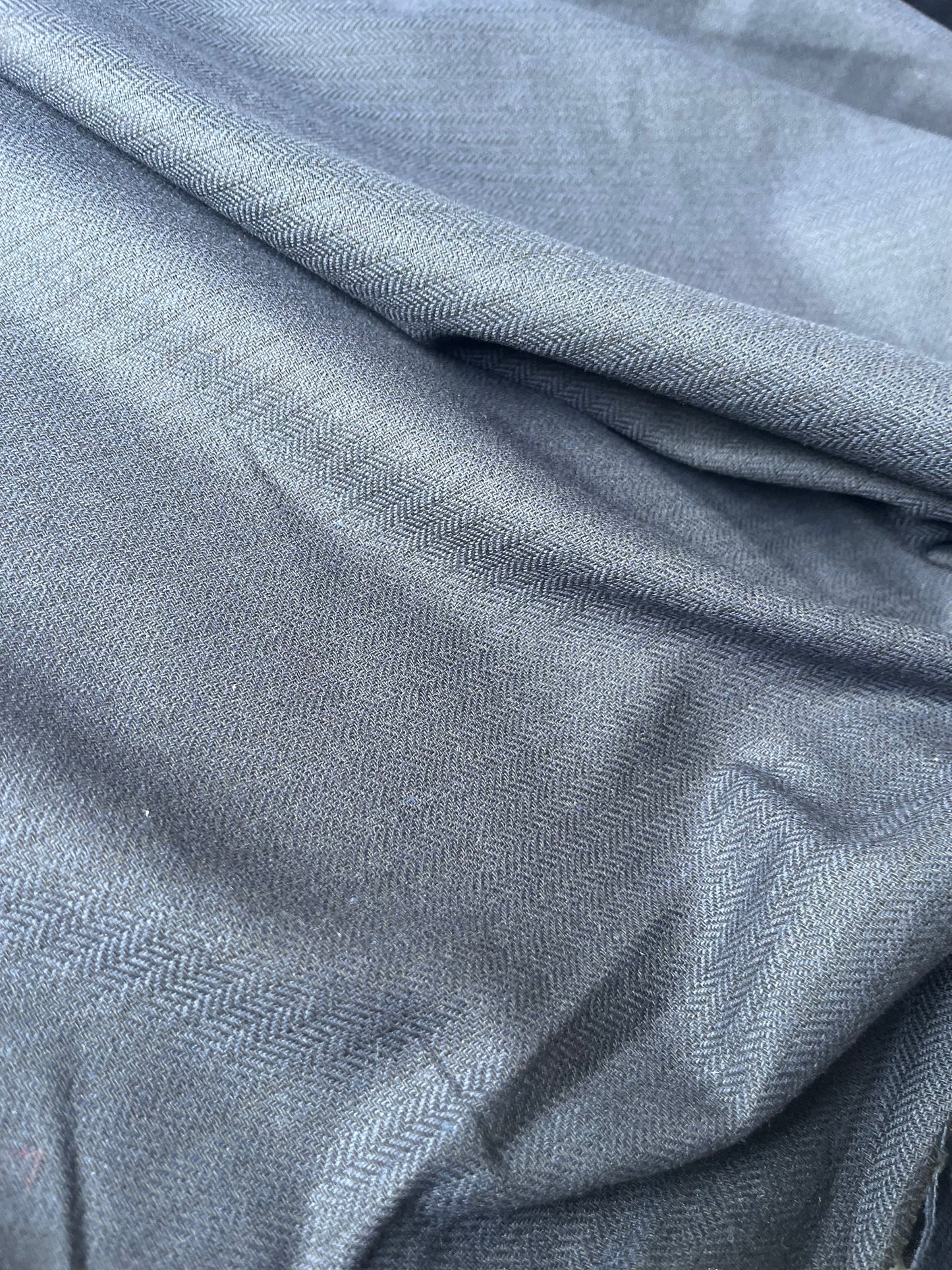 CELESTIN 028 Drap de laine navy