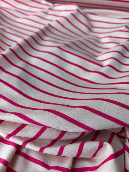 KALEB 012 viscose jersey stripes