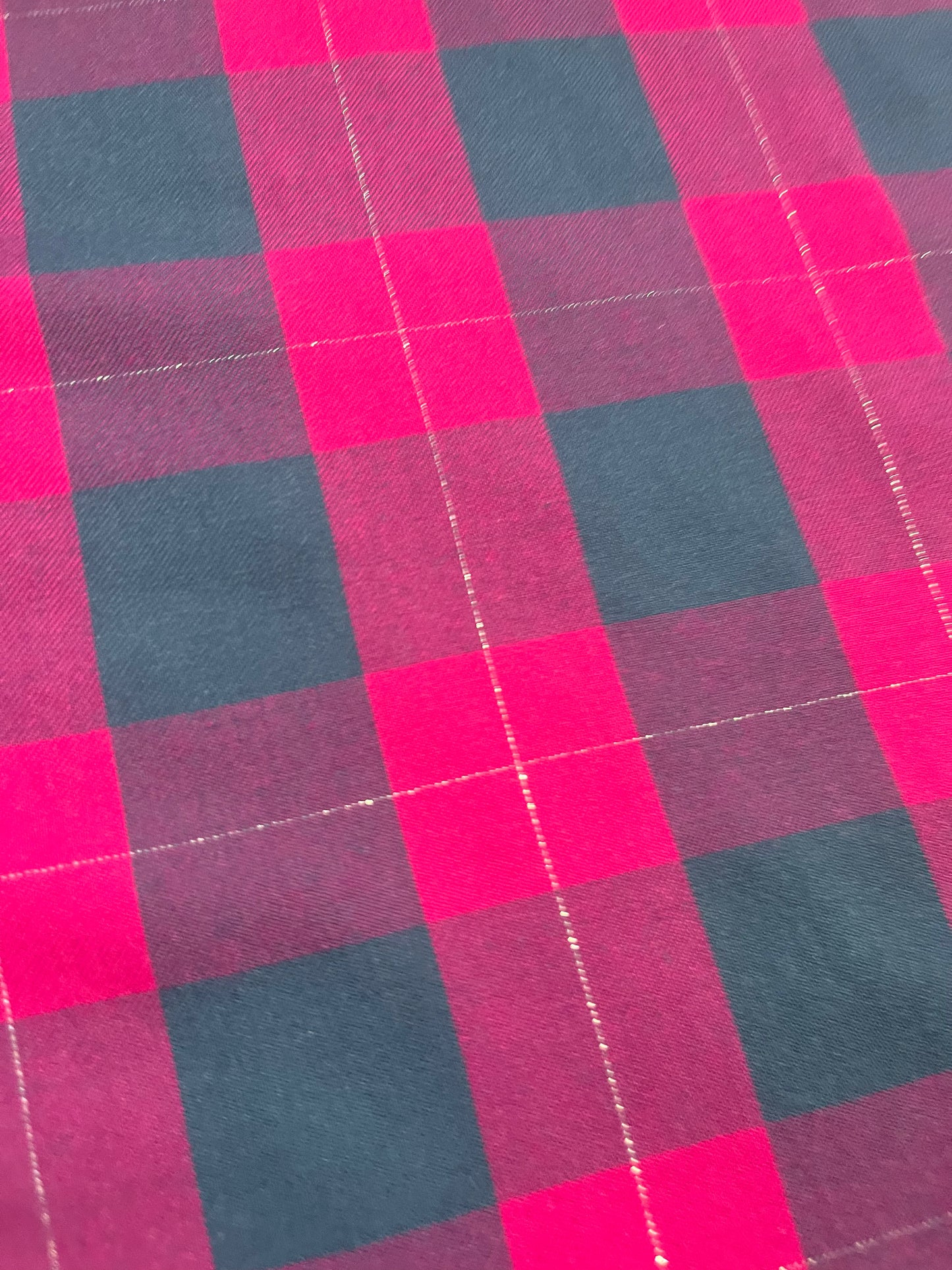 HYACINTHE 002 viscose/ lurex check