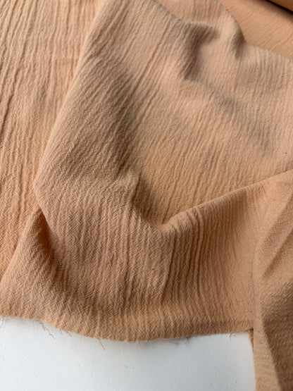 KALEB 014 sand coloured crinckled wool