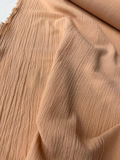 KALEB 014 sand coloured crinckled wool