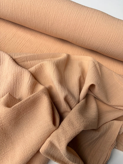 KALEB 014 sand coloured crinckled wool