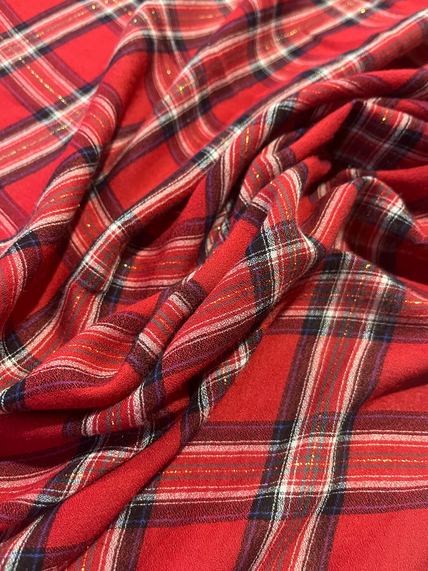 HYACINTHE 003 cotton lurex check