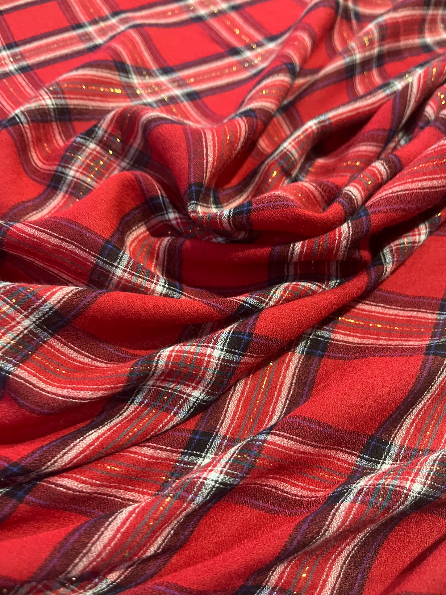 HYACINTHE 003 cotton lurex check