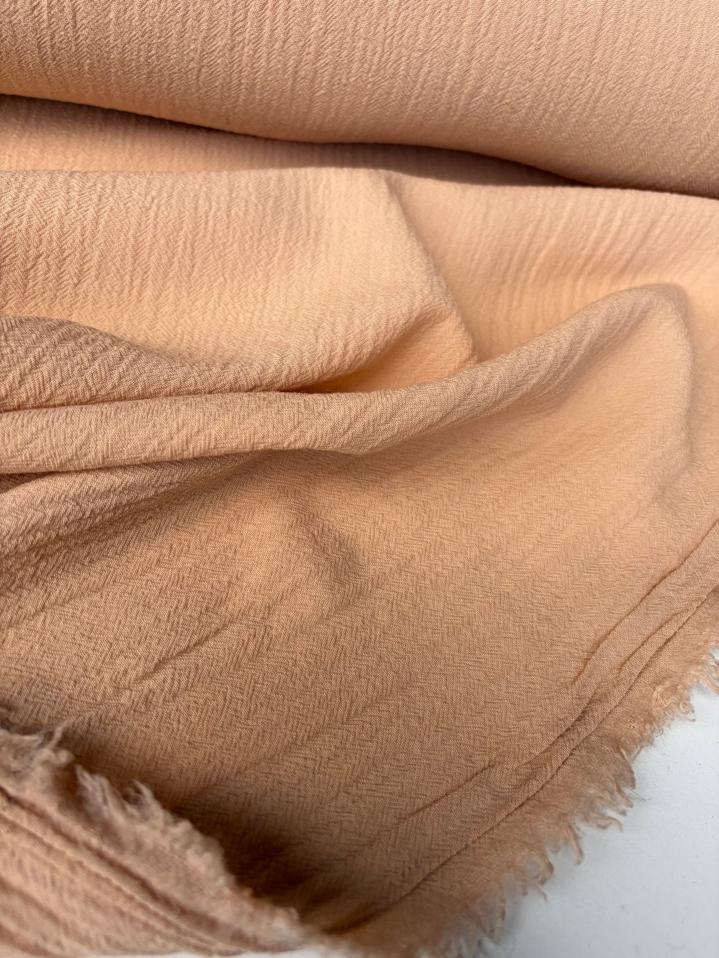KALEB 014 sand coloured crinckled wool