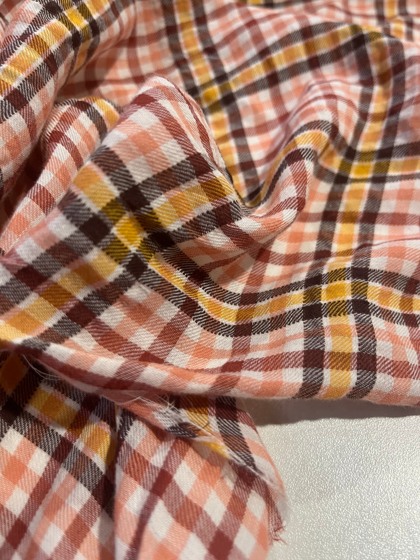 HYACINTHE 004 cotton crinckle check