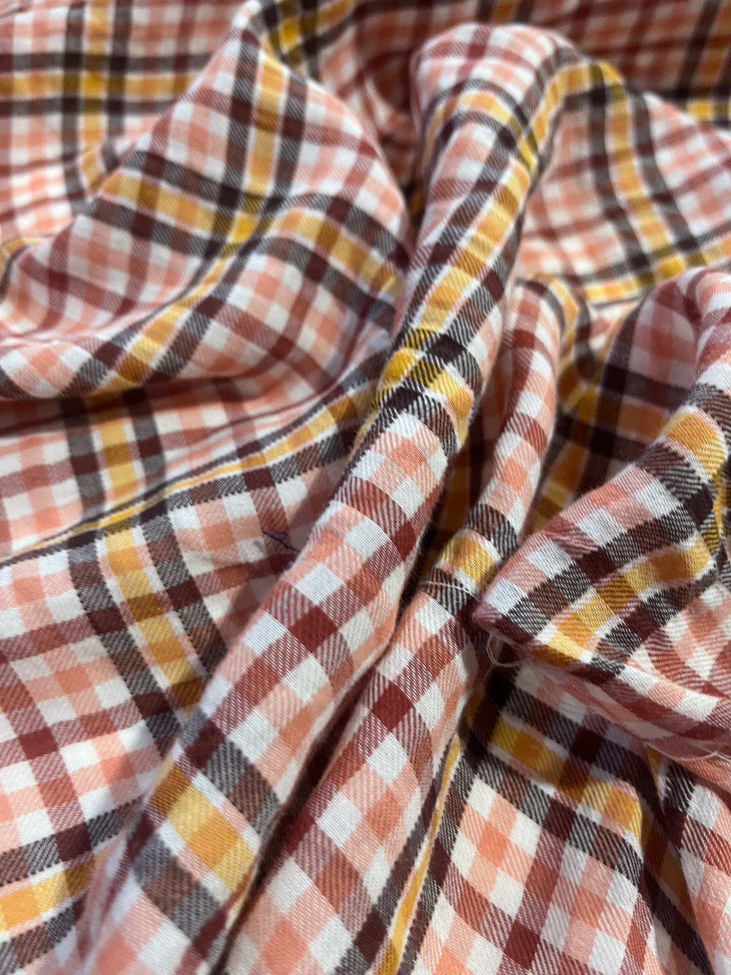 HYACINTHE 004 cotton crinckle check