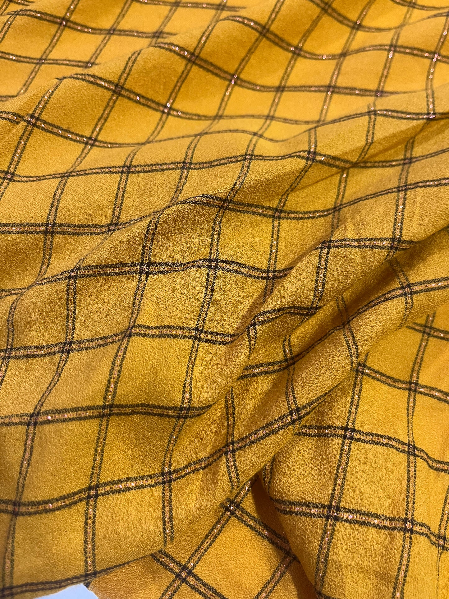 HYACINTHE 006 cotton lurex check