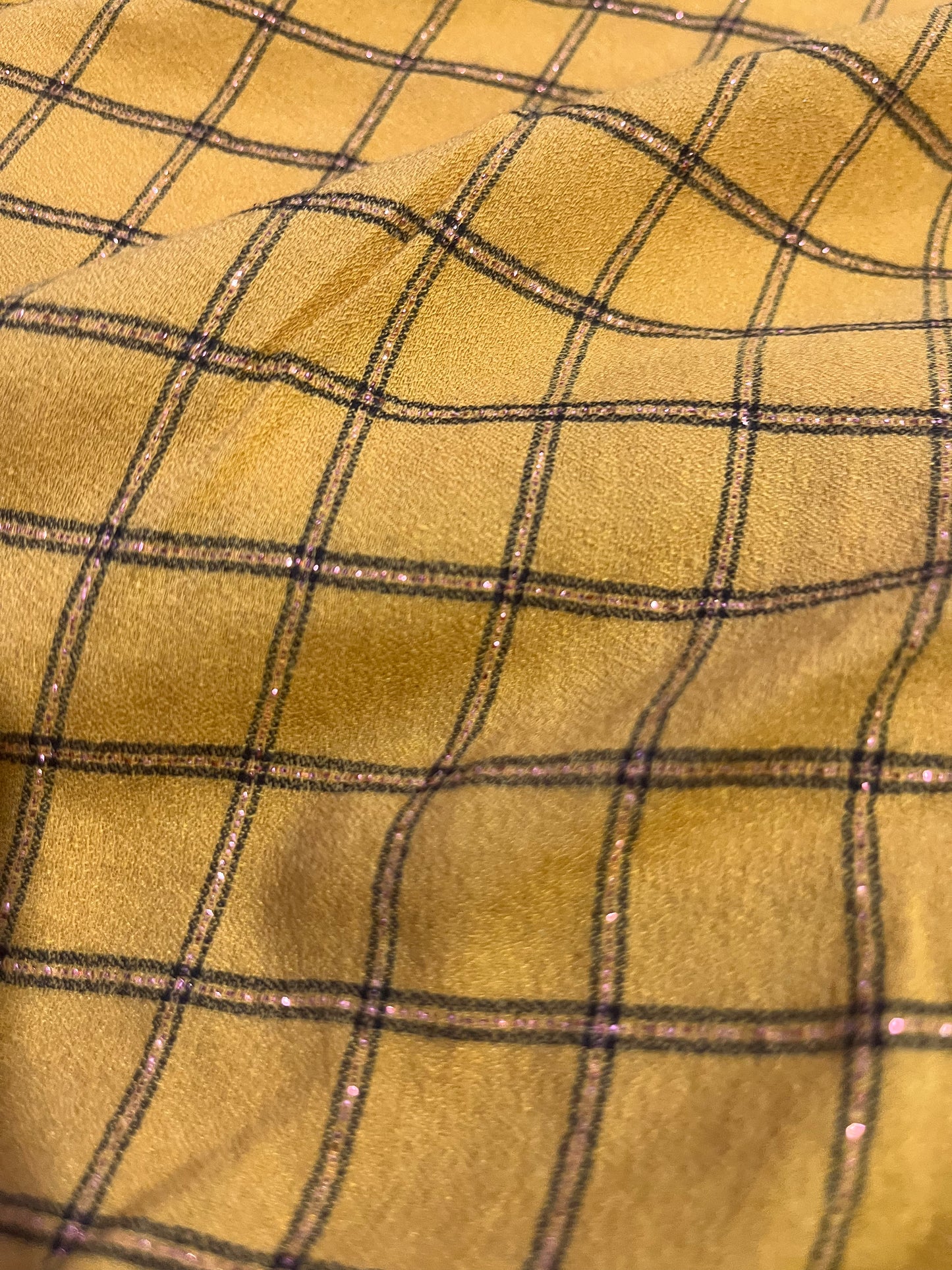 HYACINTHE 006 cotton lurex check