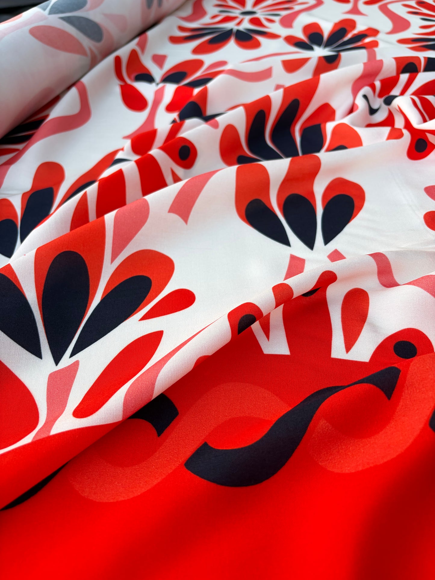 MARGE 027 viscose single border print