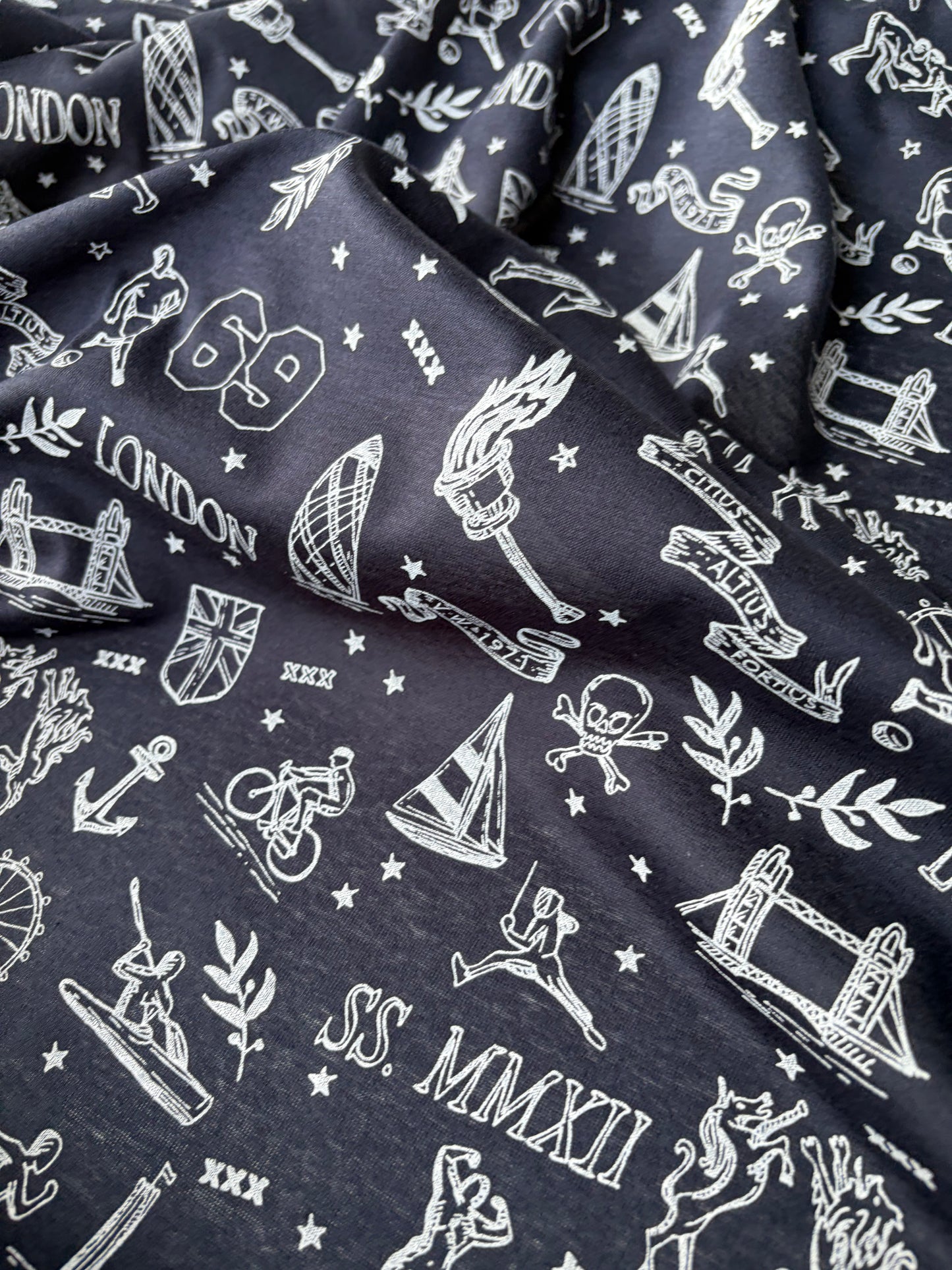 KALEB 017 light cotton jersey printed