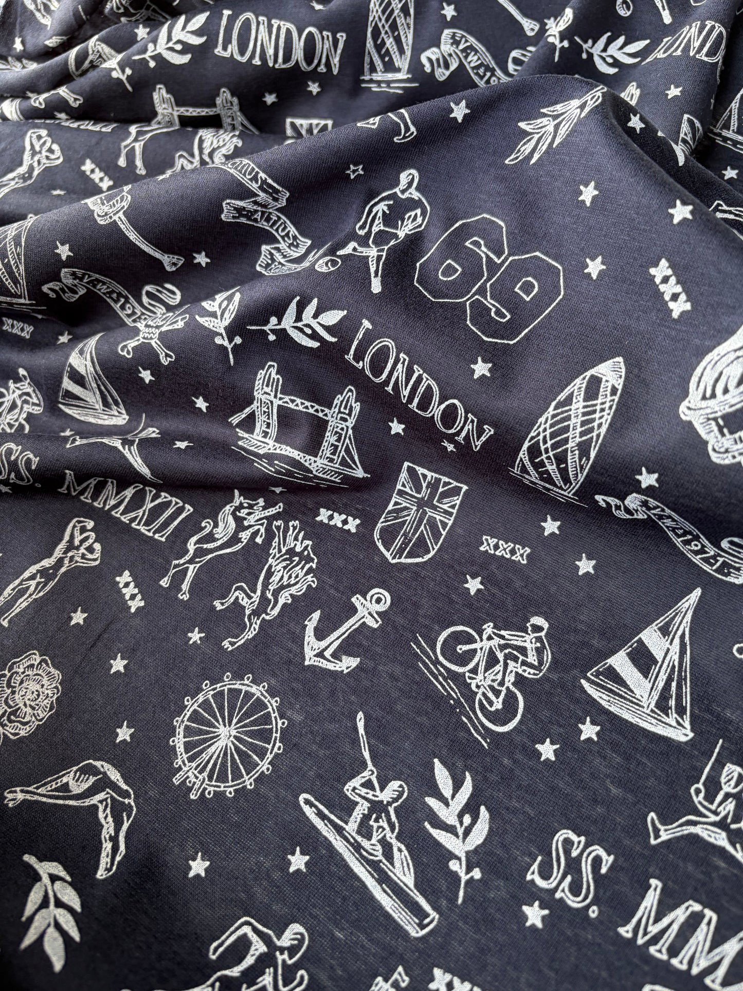 KALEB 017 light cotton jersey printed
