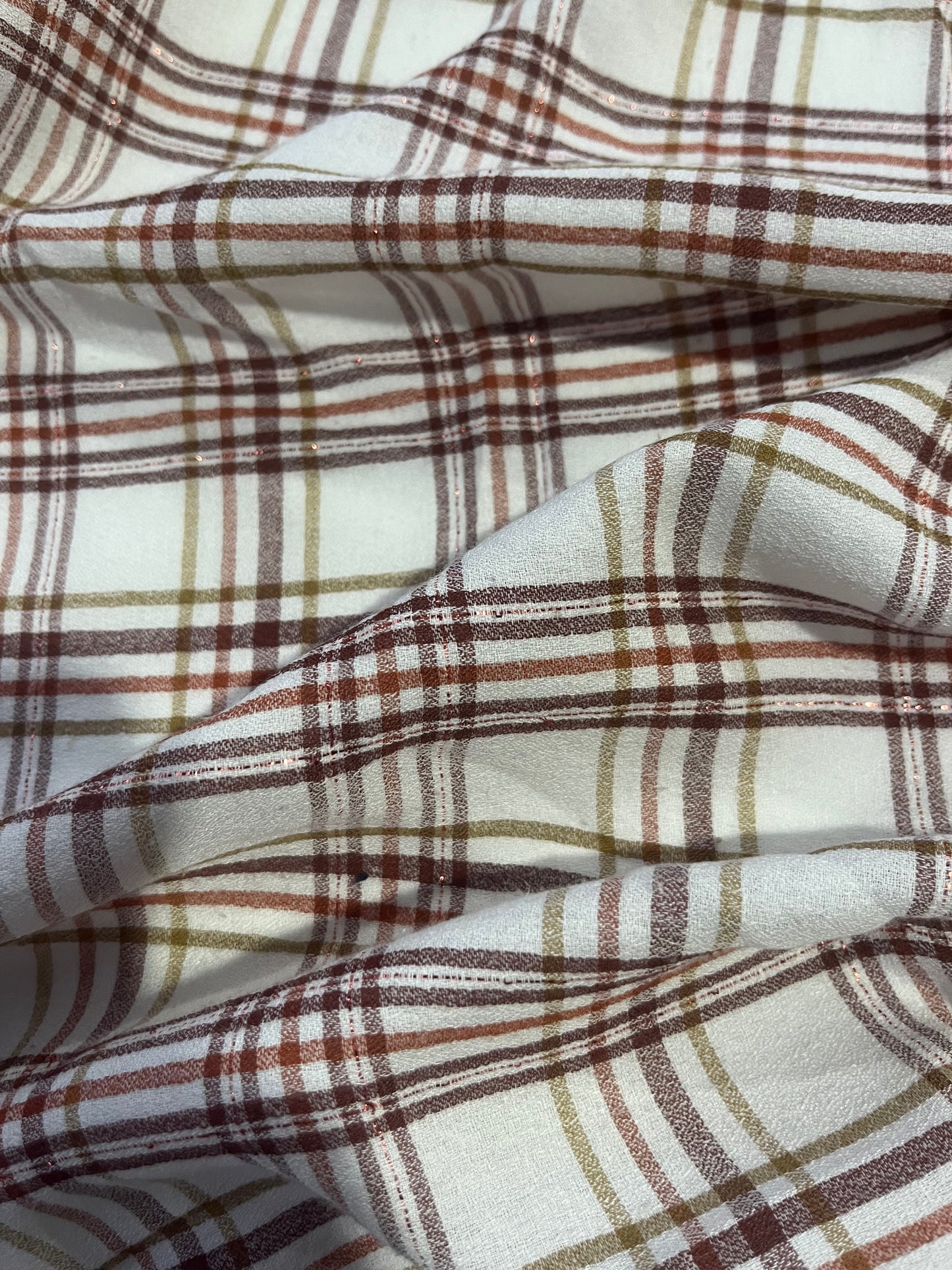 HYACINTHE 007 cotton lurex check
