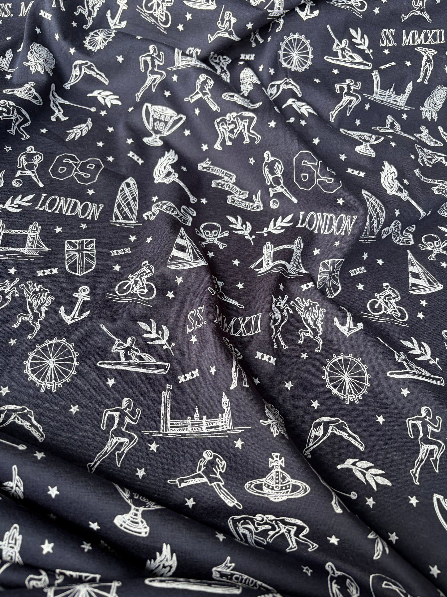 KALEB 017 light cotton jersey printed