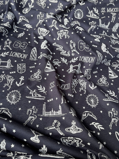 KALEB 017 light cotton jersey printed