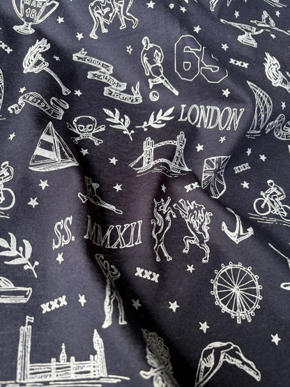 KALEB 017 light cotton jersey printed
