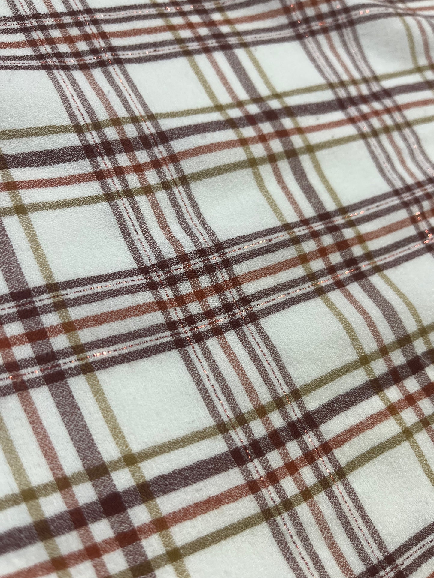 HYACINTHE 007 cotton lurex check