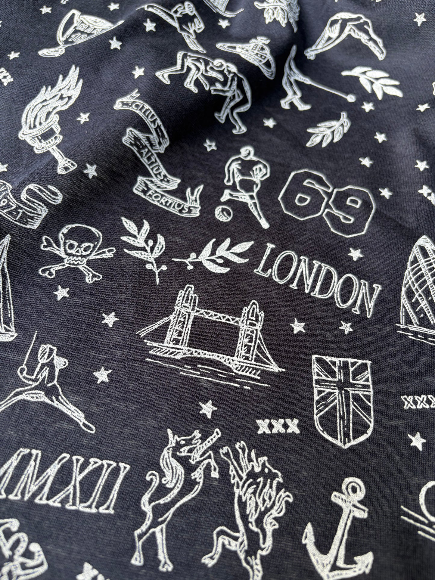 KALEB 017 light cotton jersey printed