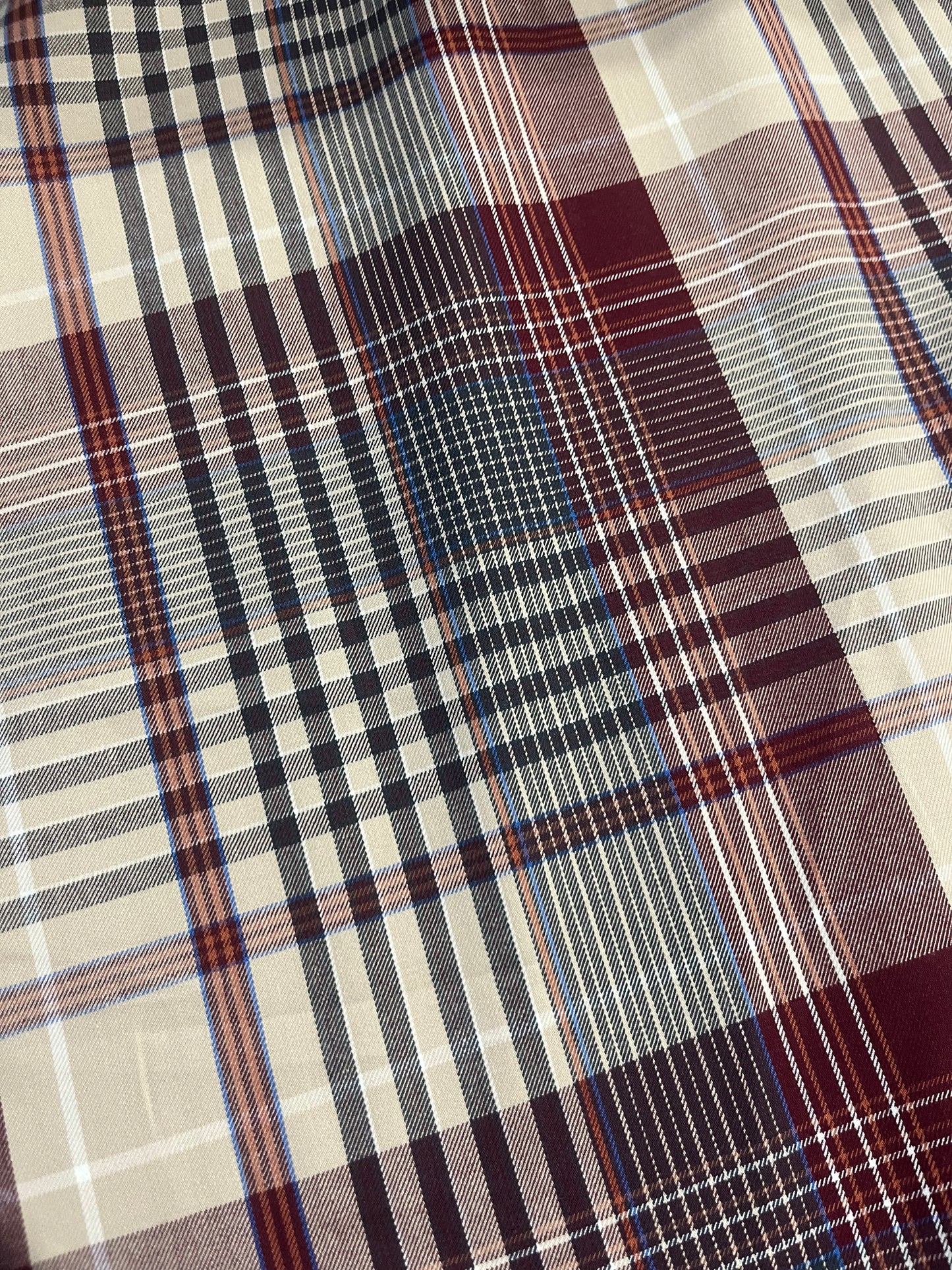 HYACINTHE 008 heavy cotton check
