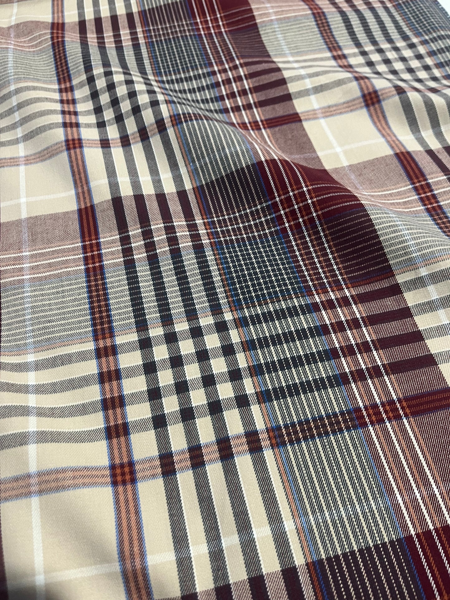 HYACINTHE 008 heavy cotton check