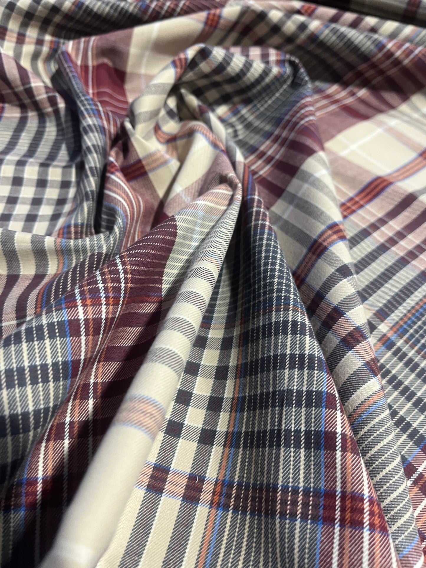 HYACINTHE 008 heavy cotton check