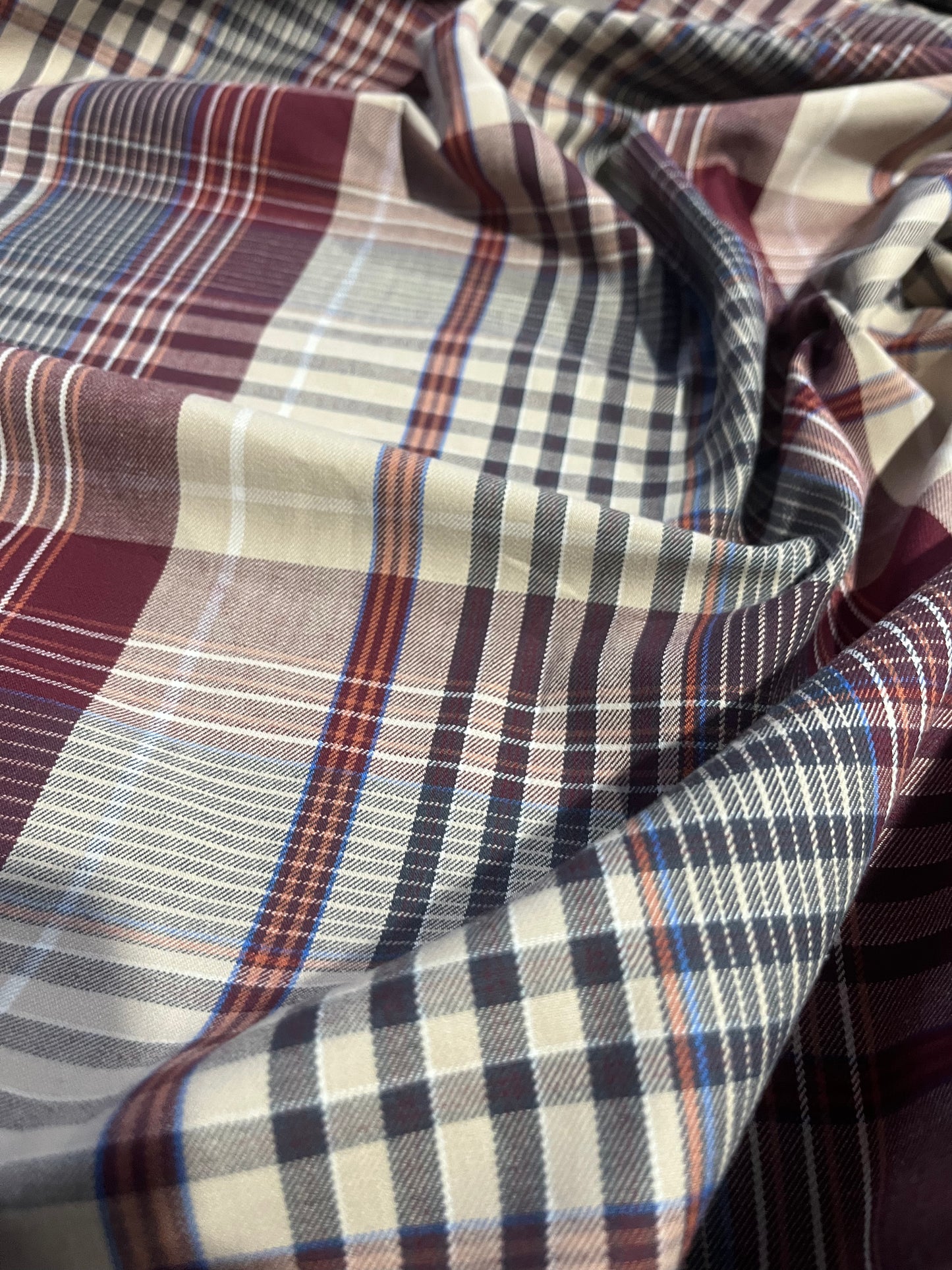 HYACINTHE 008 heavy cotton check