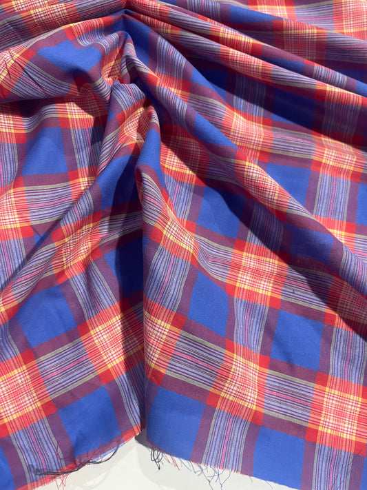 HYACINTHE 009 cotton check