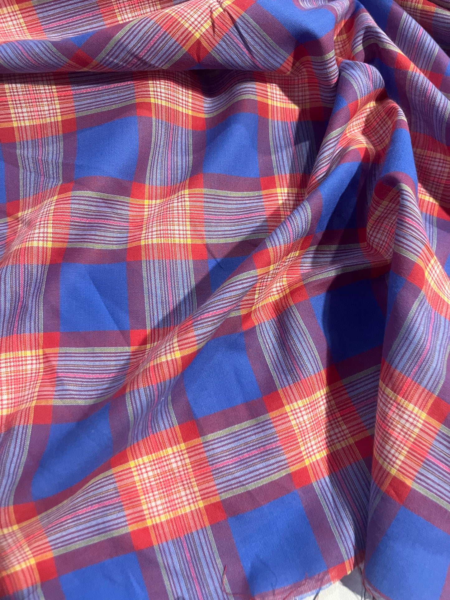 HYACINTHE 009 cotton check