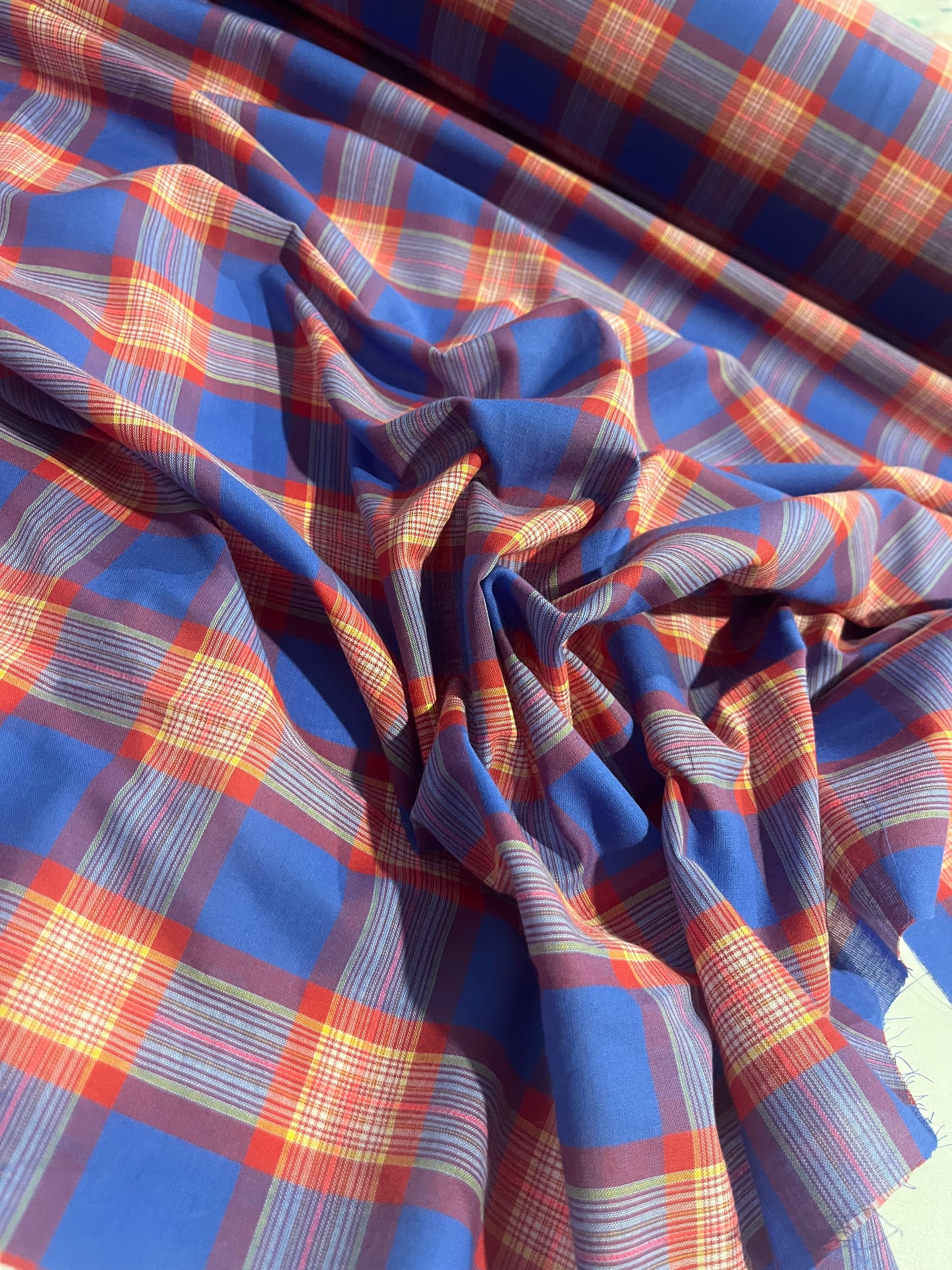 HYACINTHE 009 cotton check