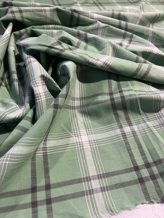HYACINTHE 011 cotton check