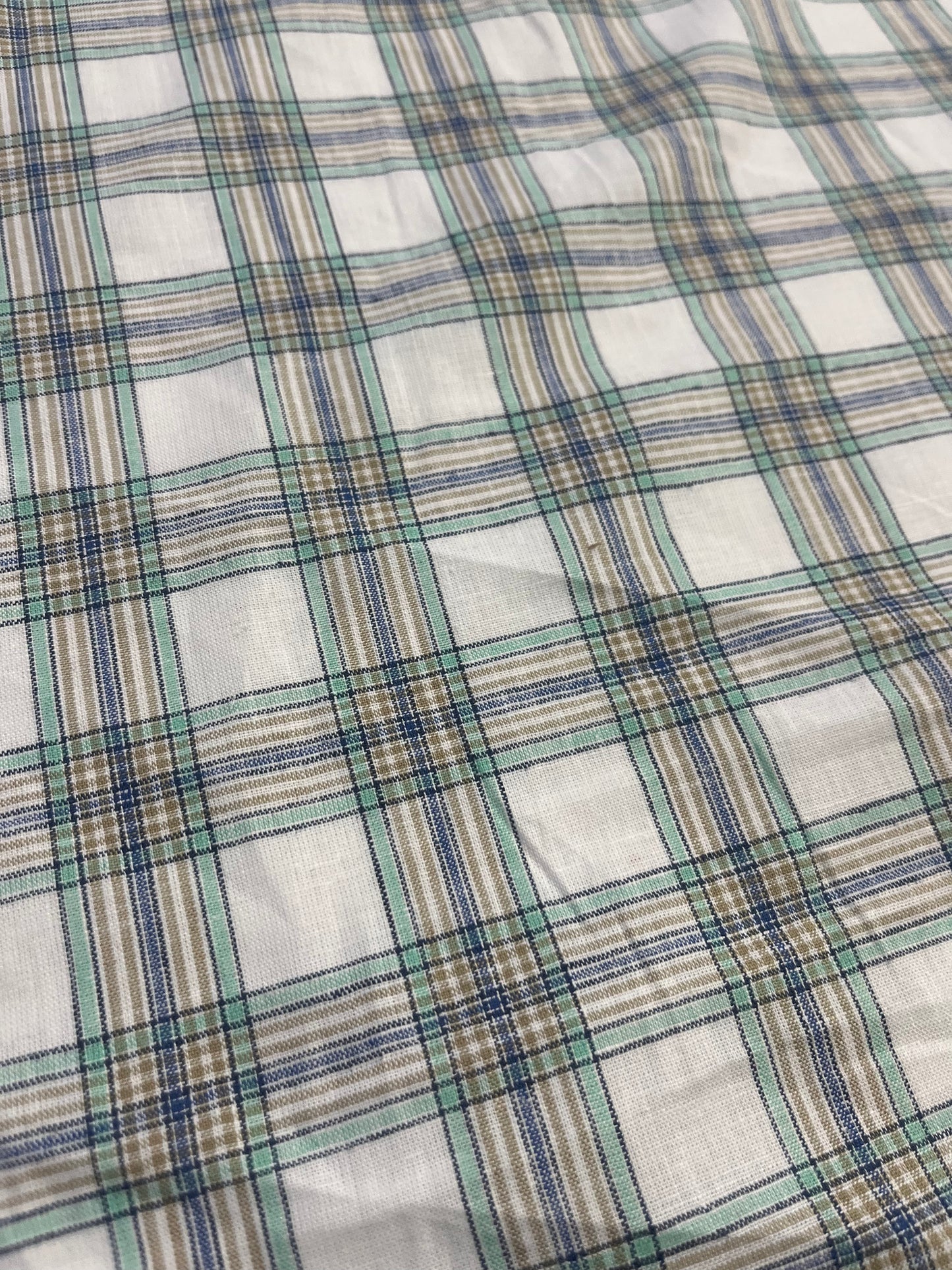 HYACINTHE 012 cotton linen check