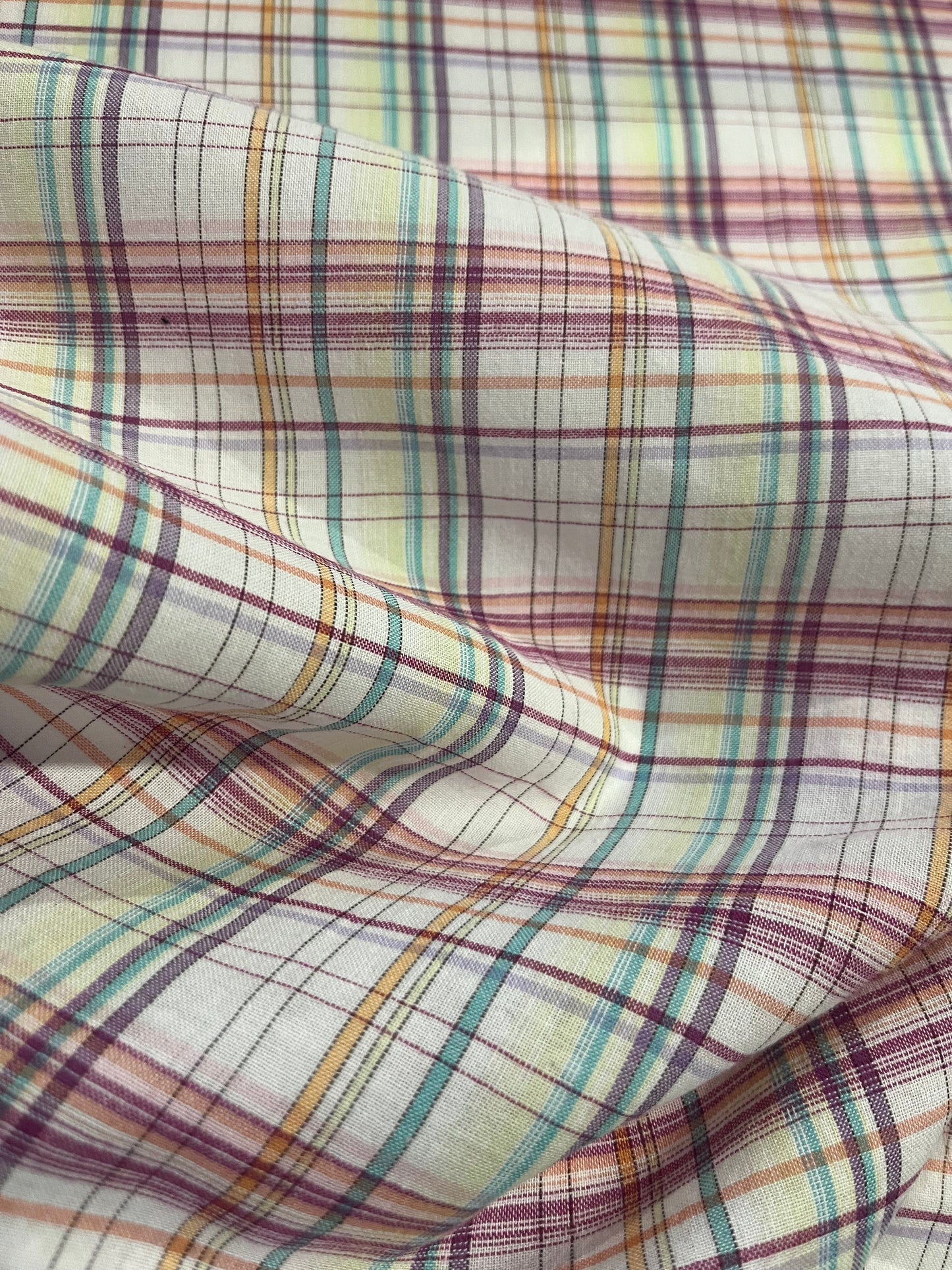 HYACINTHE 013 cotton check