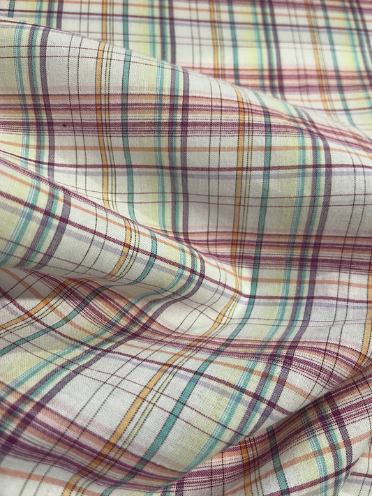 HYACINTHE 013 cotton check