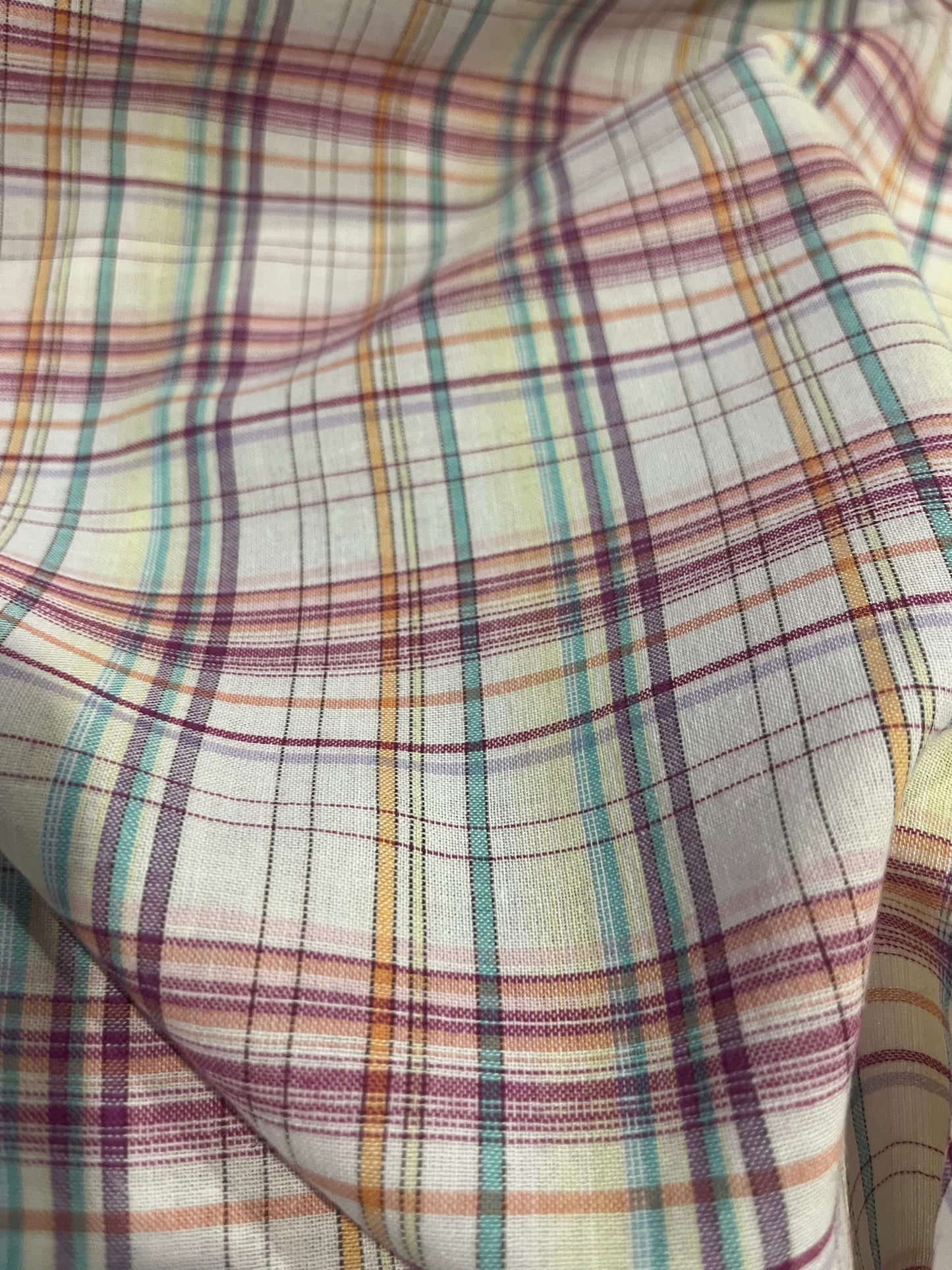 HYACINTHE 013 cotton check