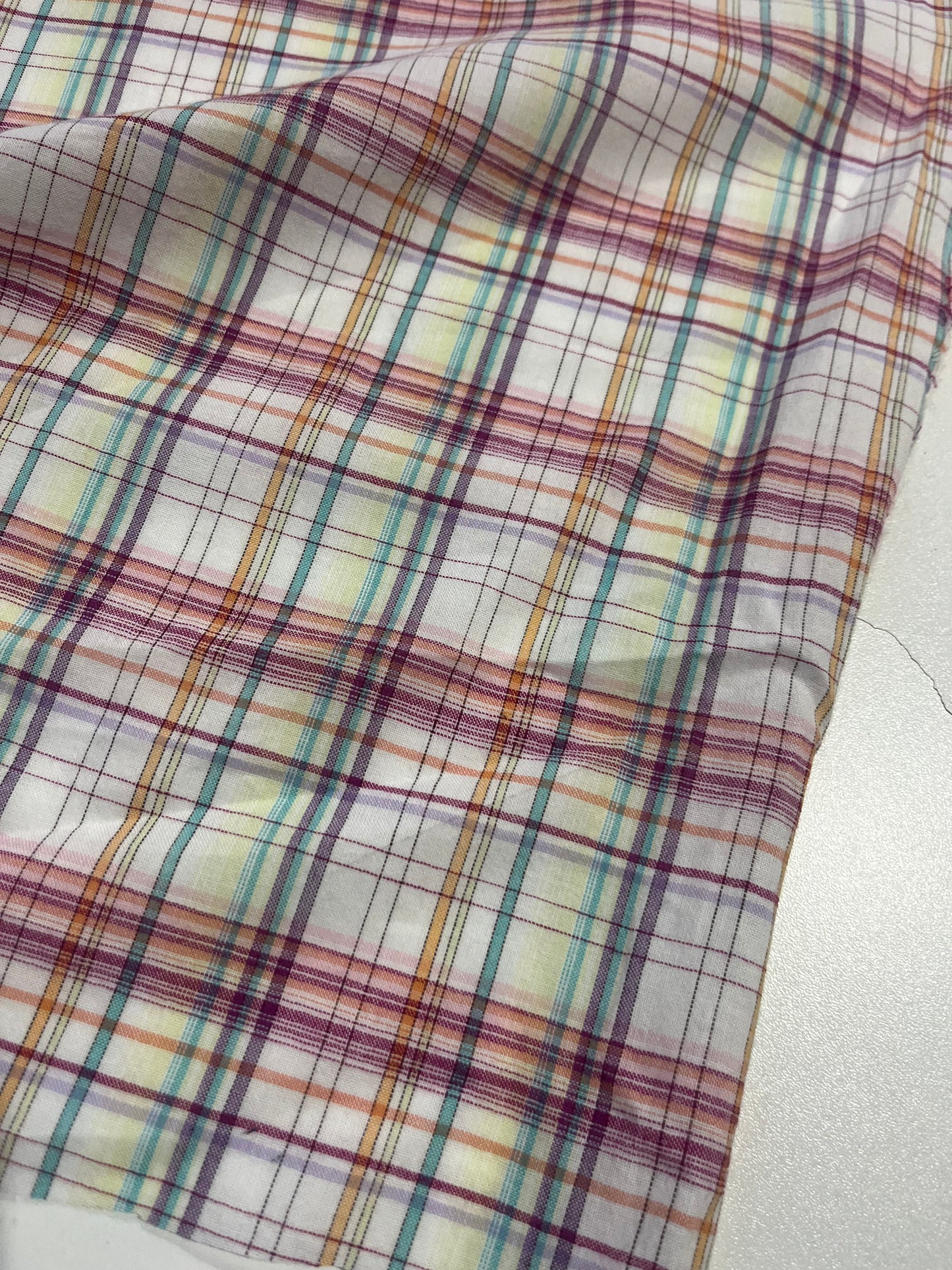 HYACINTHE 013 cotton check