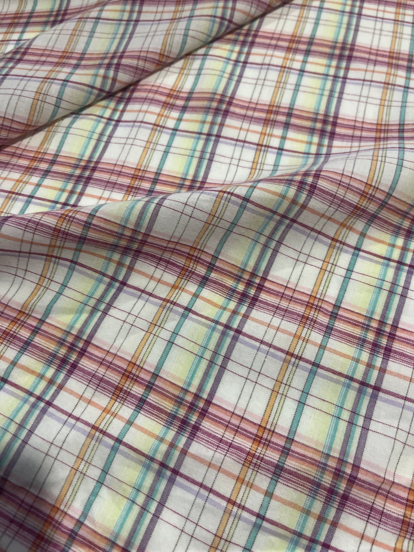 HYACINTHE 013 cotton check