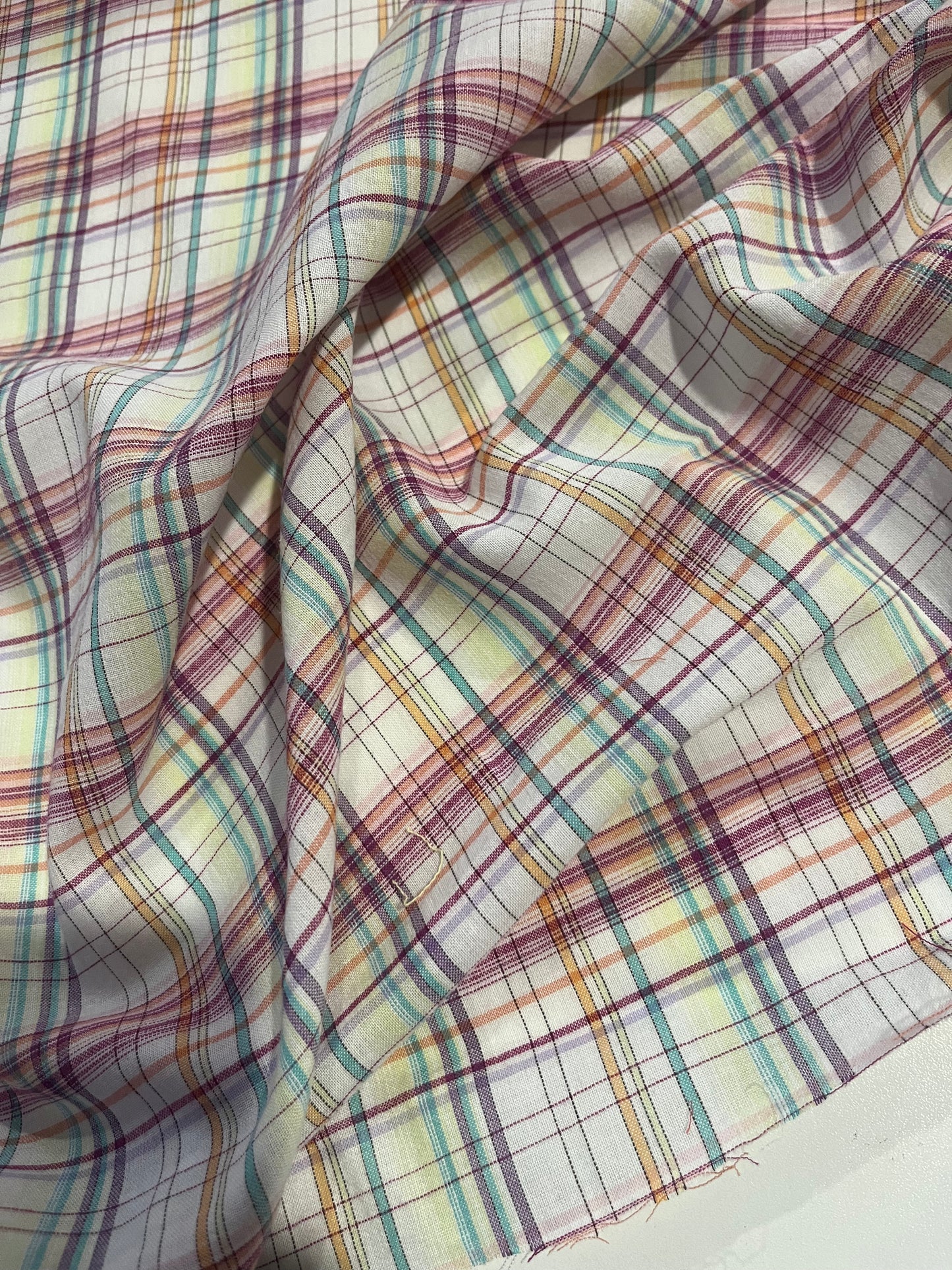 HYACINTHE 013 cotton check