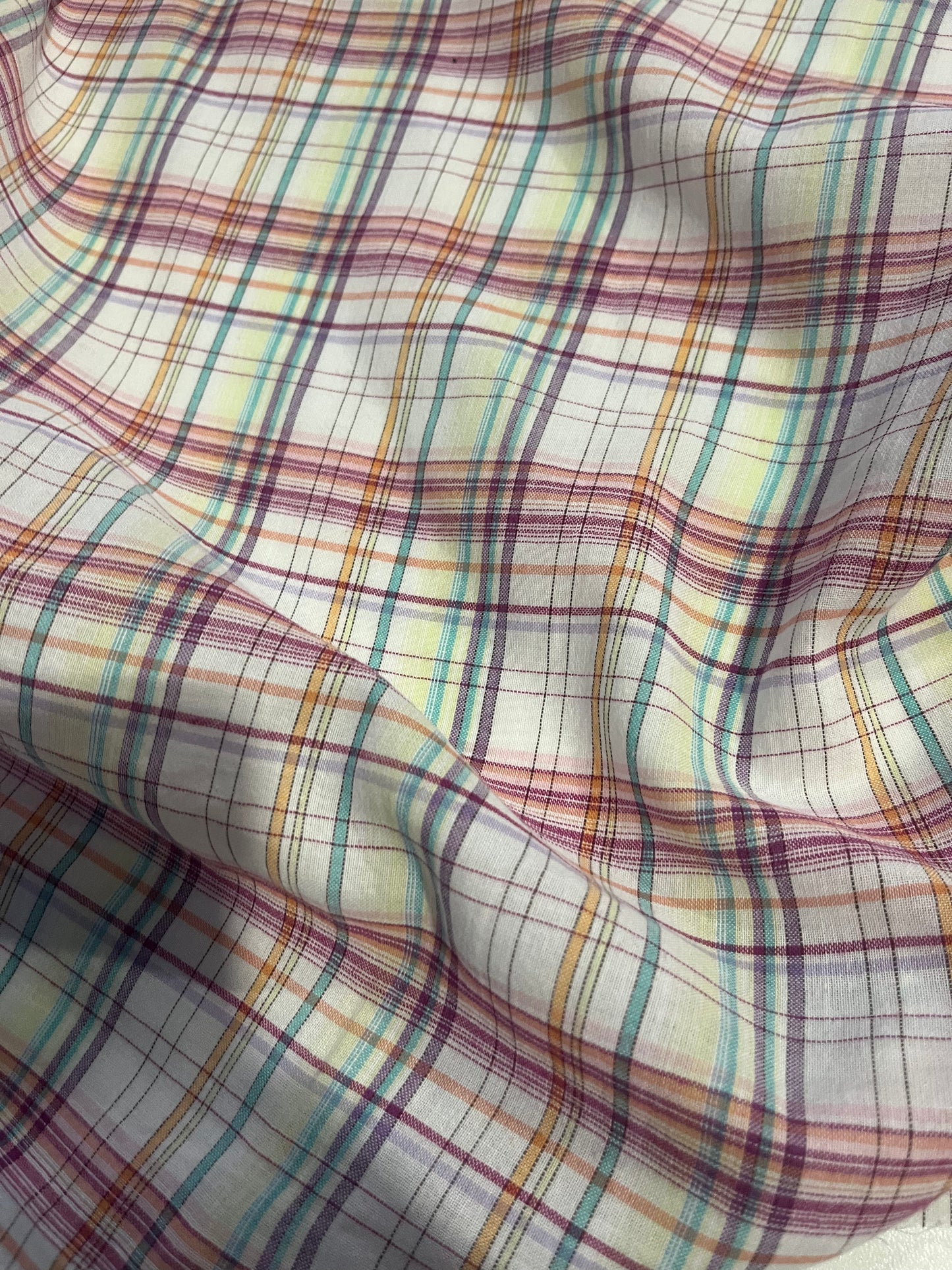 HYACINTHE 013 cotton check