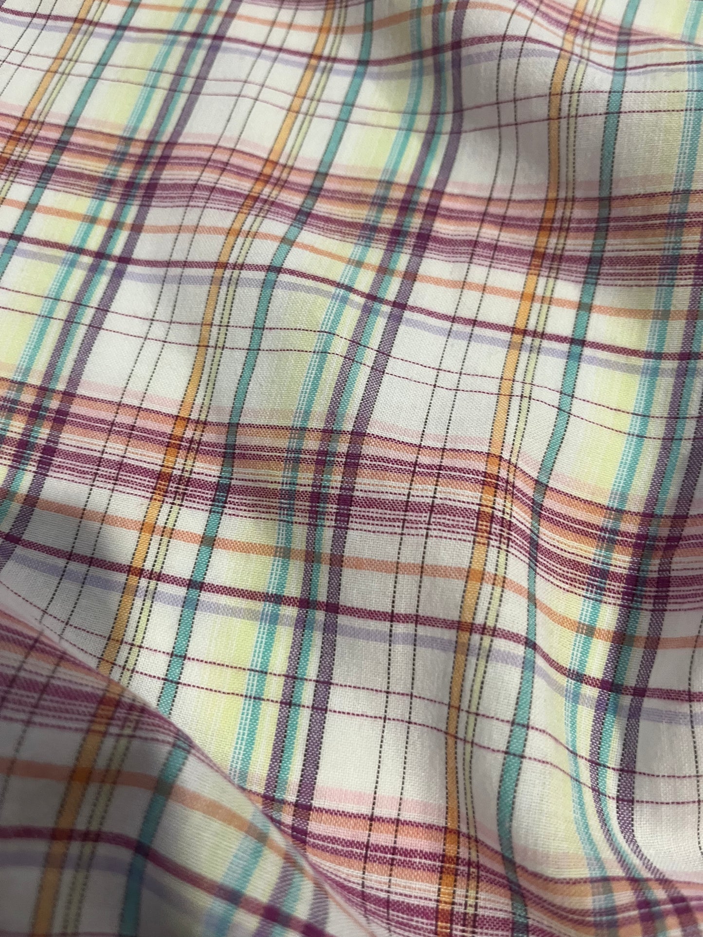 HYACINTHE 013 cotton check