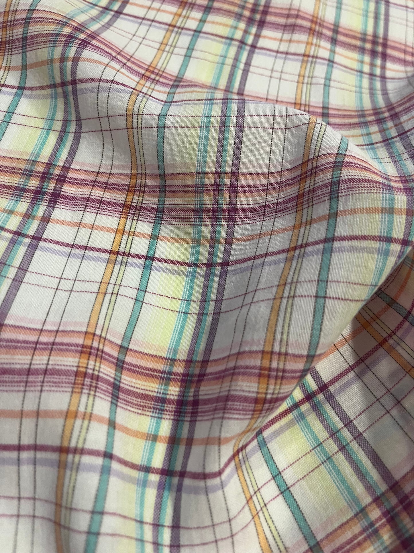 HYACINTHE 013 cotton check
