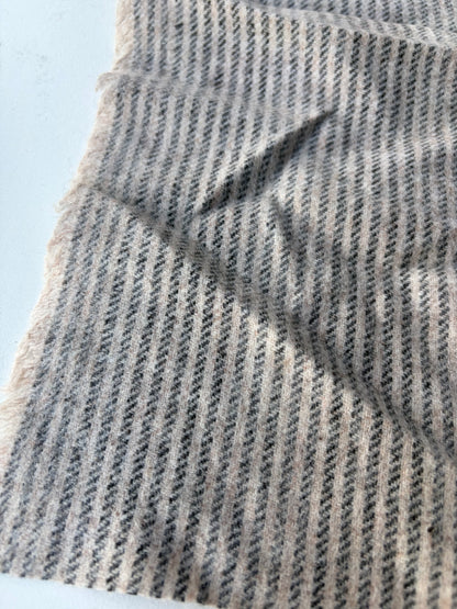 KALEB 022 heavy wool flannel pinstripe