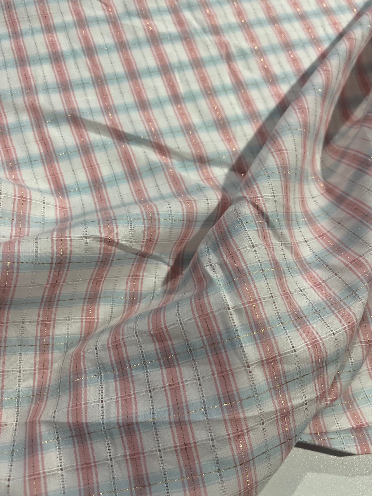 HYACINTHE 014 cotton check