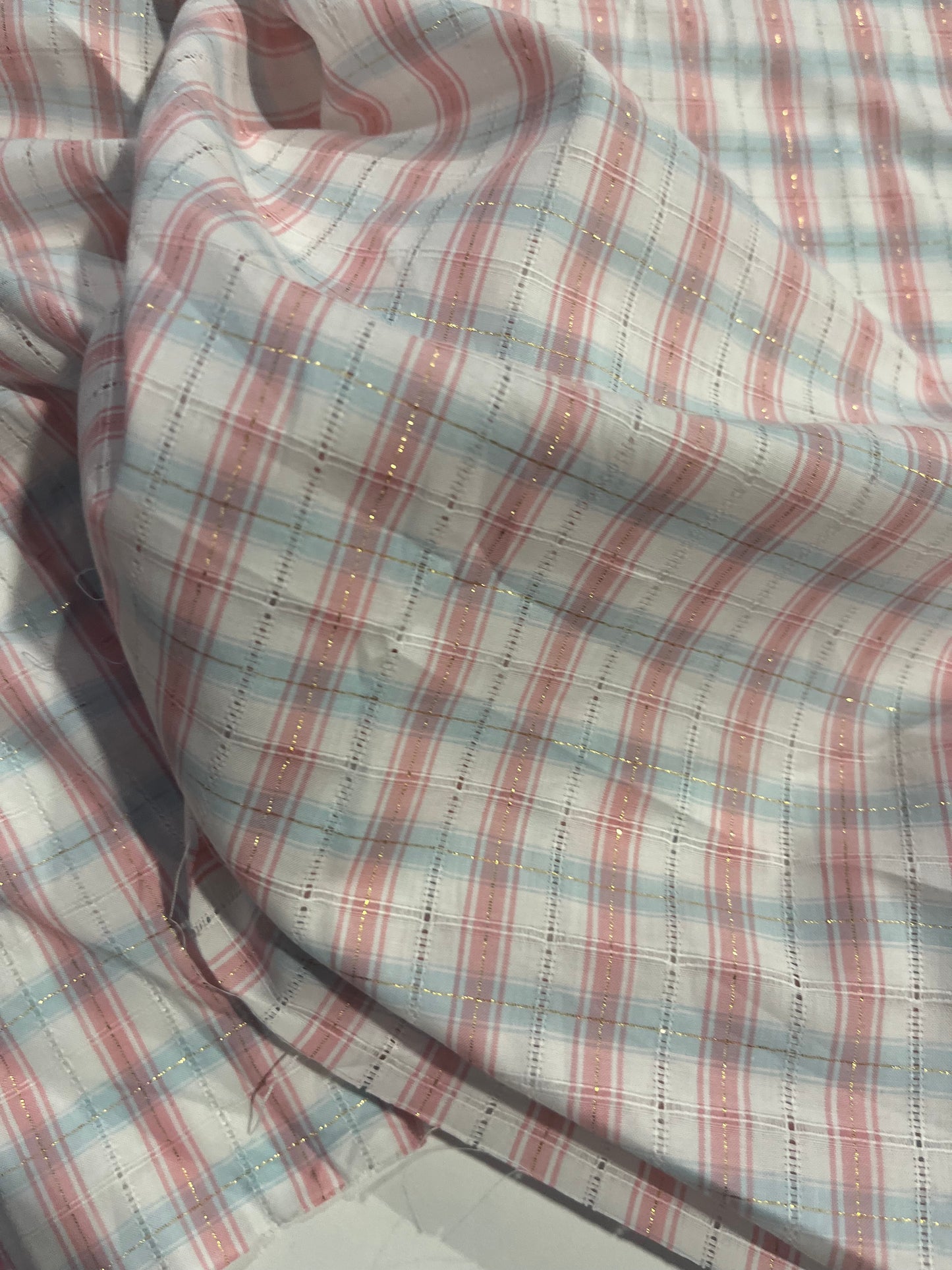 HYACINTHE 014 cotton check