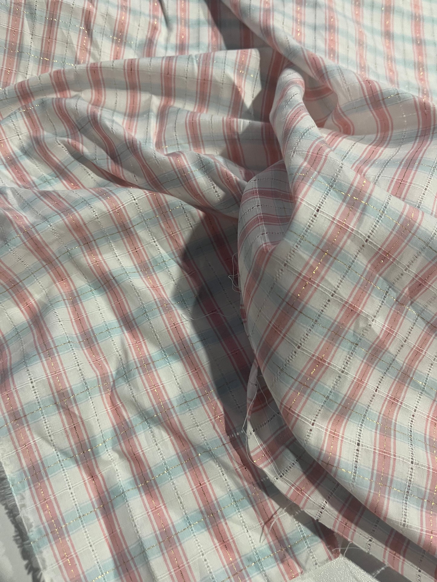 HYACINTHE 014 cotton check