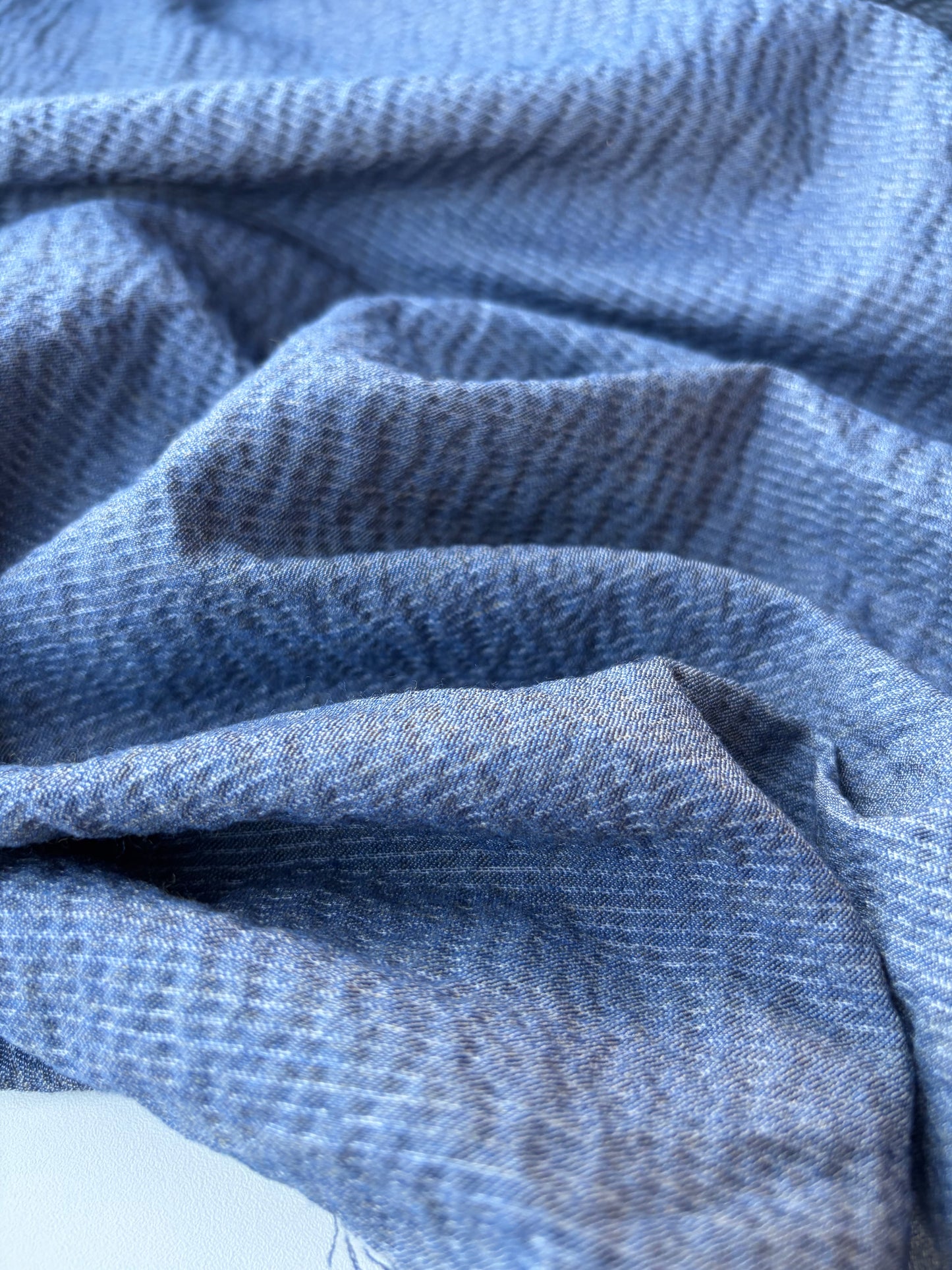 MARGE 034 cotton stretch suiting stripes