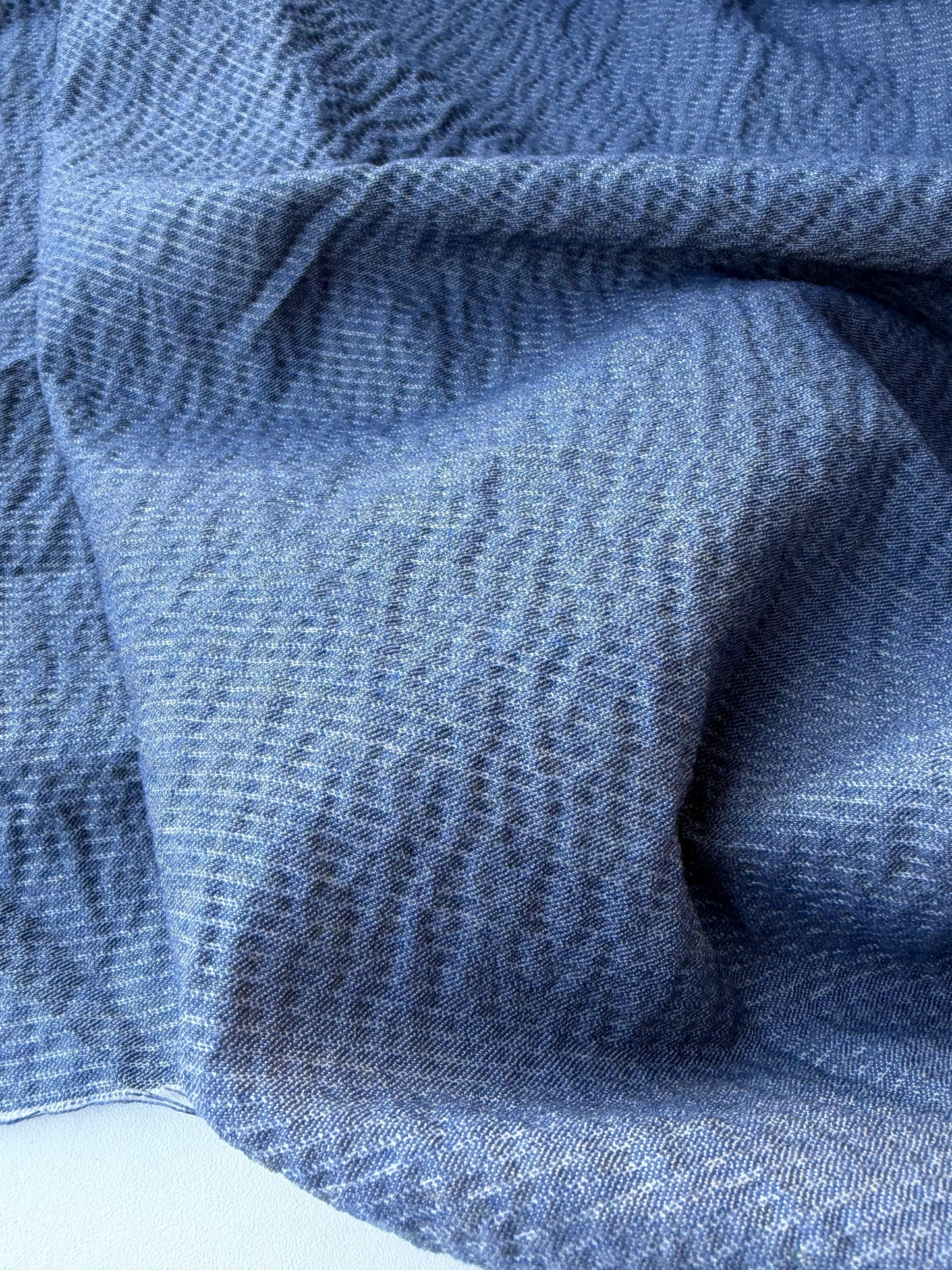 MARGE 034 cotton stretch suiting stripes