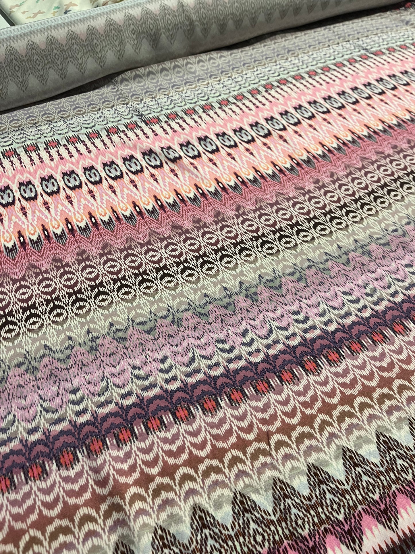 HYACINTHE 016 viscose ethnical stripes